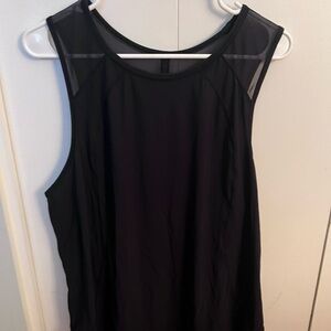 Lululemon black sculpt tank